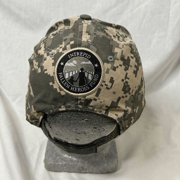 NAPA Racing Intrepid Fallen Heroes Fund Camo Ball Cap Hat 56 Truex 28 JR Capps - Picture 4 of 9